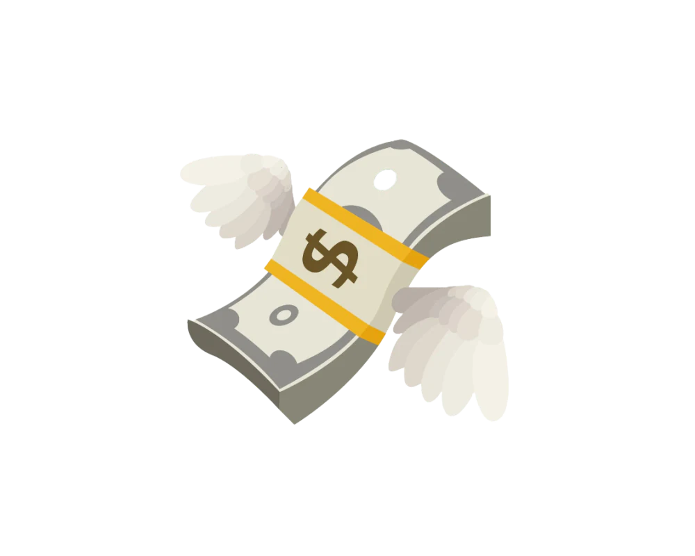 Card cadou Goldfish pregătit pentru a fi oferit